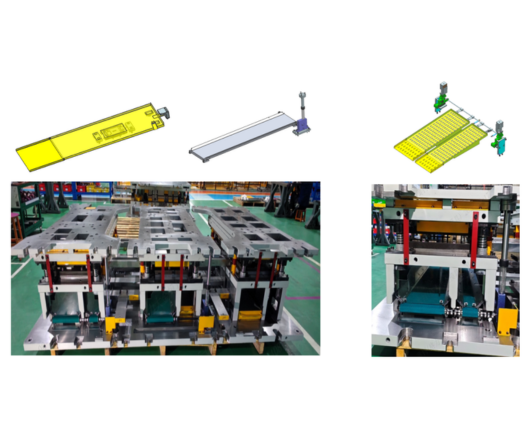 Automated In-Die Scrap Ejection technology Automatisierte In-Die-Schrottauswurftechnologie