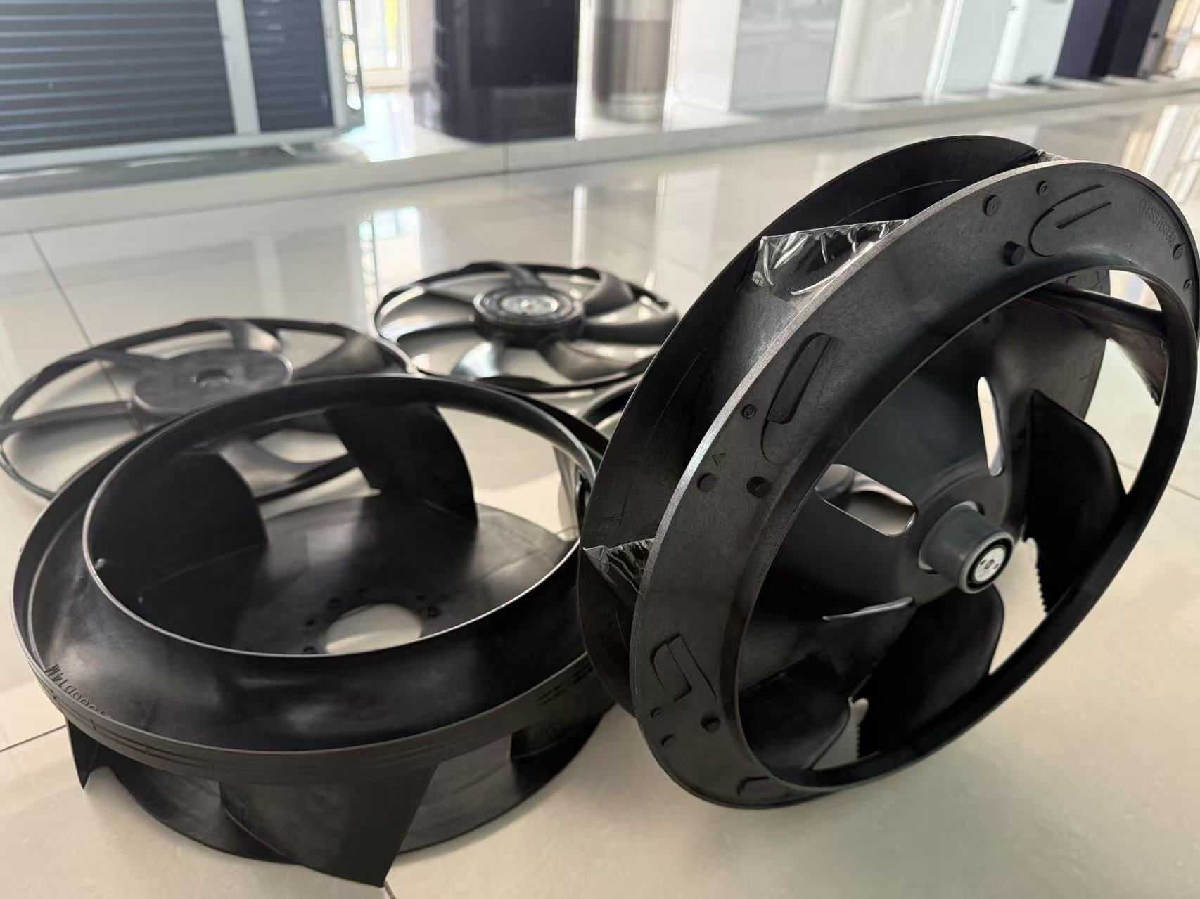 Lüfterblatteinspritzformung