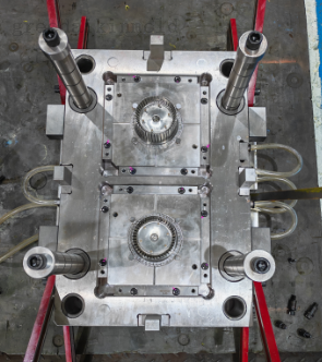 fan blade injection mold Spritzgussform für Lüfterflügel