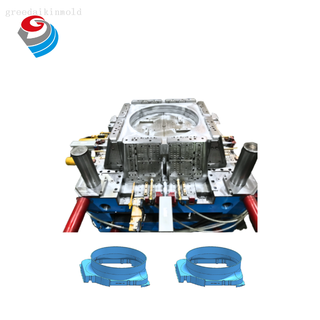 Spritzgussform mit Glockenmund 