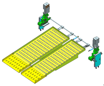 Automatisches Abfallhandling für Stanzwerkzeuge